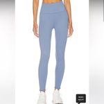 Spiritual Gangster Love Sculpt 7/8 Ruffle Lettuce Hem Pastel Blue Legging- XS/S Photo 2