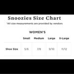 NWT SNOOZIES SLIPPERS NON Photo 4