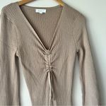 MABLE CLOTHING Ribbed‎ Bodycon Sweater Midi Dress Photo 5