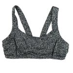 Lululemon Womens Pavement Pusher Sports Bra Pebble Print Black and White size 12 Photo 0