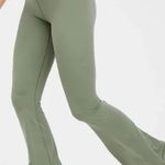 Aerie Green Extra Flare Leggings Photo 0