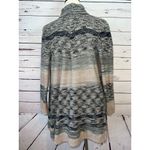 Knox Rose Cardigan Fringe Sweater Small Knit Boho Hippie Open Front Lagenlook Photo 9