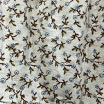 Madewell NWT  Flannel Cream Pull-On Floral Tiered Mini Skirt Sz S Photo 4