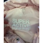 Oodji Super Active Puffer Vest Womens Small Pink Quilted Zip Snap High Collar Photo 7