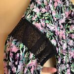 Vera Wang PRINCESS  Flower Print Dress Size L Photo 3