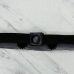 Blue Purple Green Rhinestone Studded Stretch Cinch Belt Size M ✨ Black Photo 0