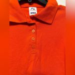 Woman’s Polo Short Sleeve Medium Orange Playerytees (30) Photo 1