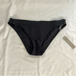 Everlane Womens Size S Black Bikini Bottom Stretch Low Rise Minimal Sustainable Photo 73