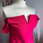 Likely  Pink Misico Off The Shoulder Trumpet Hem Gown Photo 7