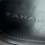 Tahari Wicked embellished grey slip on patent loafers pumps size 10 Photo 3