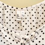 Jules & Leopold NWT  Polka Dot Cold Shoulder Top S Photo 5