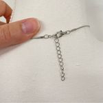 Silver Tone Turquoise Owl Pendent Necklace Photo 7