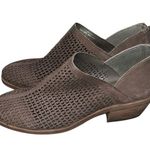 Vince Camuto NEW  Brown Leather Paleta Perforated Booties Boots Shoes size 6 Photo 0