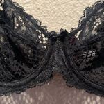 Adore Me New Black Lace Underwire Bra Size 32B NWT Photo 5