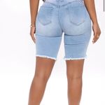 Ymi Light Wash Bermuda Shorts Photo 1