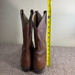 Ben Miller Brown Womans Cowboy Western Leather Boots Size 7.5 Boho Festival EUC Photo 6