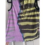 Jame Sadock Womens Large Sleeveless Top Golf Performance Bold Colorful Fun Photo 4