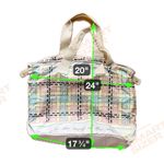 Pastel Plaid Travel Tote Pink Photo 5