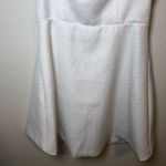 NWOT Enchanted Sparkle White Sleeveless Bow Back Mini Dress Size L Size L Photo 4