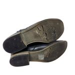 Roxy Faux Leather Embroidered Zipper Tassel Ankle Booties Charcoal Gray Size 10 Photo 5