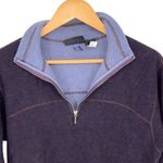 Patagonia  Women’s 1/4 Zip Henley‎ Sweater Wool Blend Size Large Purple Photo 1