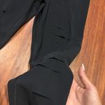 Alo Yoga High Waist Ripped Warrior Legging in Black Photo 3