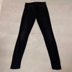 MOTHER Denim MOTHER Women's The Looker Wash 9 Lives Jeans Distressed Denim Black Size 25 Photo 5