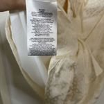 NEW! BCBG MaxAzria Women's Dotted Satin Ruched off white v-Neck Mini Dress $318 Photo 4