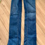 Vibrant Miu Medium Wash Ankle Slit Jeans Photo 3