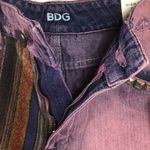 BDG  tribal print high-rise Studded Jean Shorts Photo 8