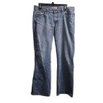 Lee Jeans Womens Blue Midrise Bootcut Slender Secret Fit Classic Denim Everyday Photo 1