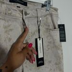 Stitch Fix Liverpool Hannah Crop Flare Biscuit Tan Tie Dye Raw Hem Size 10/30 Photo 7