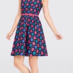 Draper James  Blue Pink Christmas Holiday Ornament Dress size 12 large New NWT Photo 0