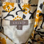 Lilla P Floral Maxi Dress in Yellow and Black Photo 7