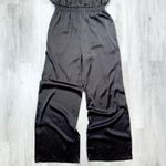 INC Women’s Medium NWT Black Flutter Batwing Sleeve V Neck Formal Party Romper M Photo 4