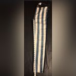 Current/Elliott Current/Elliot High-Waist Stiletto Striped Jeans Photo 6