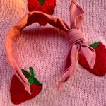 Pink tied bow headband Photo 0