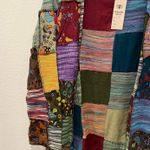 Kathmandu Imports Colorful Mushroom Patchwork Cardigan by Kathmandu One Size Fits S-L Photo 1