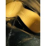 Alexander McQueen  Black Studded Leather Combat Ankle Boots Lace-Up Women’s Photo 7