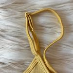 Princess Polly  MinkPink Yellow Golden Cold Shoulder Flounce Bikini Top Sz M Photo 61