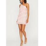 Lovers + Friends  Dawn One Shoulder Mini Dress, Blush Pink, XS Photo 3