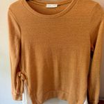 Emory park Side Tie Mustard Yellow Scoop Neck Sweater Size Small Photo 6