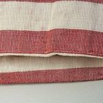 NWT CRABTREE & EVELYN Red White Striped Wrapped Circular Handles Beach Tote Photo 5