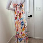 Paper Heart  Womens Summer Maxi Dress Size Medium Sun Stars Floral Sexy Back. B19 Photo 9