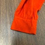 Vintage 2 Piece 60s 70s Retro Orange Tunic & Pants Set Medium Photo 14