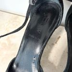 J.Crew  black elegant ankle strap heels size 7 1/2 Photo 3