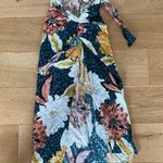 Love Wave - Wrap Tie Midi Skirt Cover Up in Floral Print Photo 0