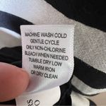 Banana Republic Fit Flare Cocktail Dress Black White Striped Sz 2 Pockets A-Line Photo 9