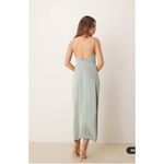 VILA Satin Cowl Neck Maxi Dress Photo 1