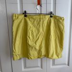 White Stag  yellow mini skort size 18 Photo 3